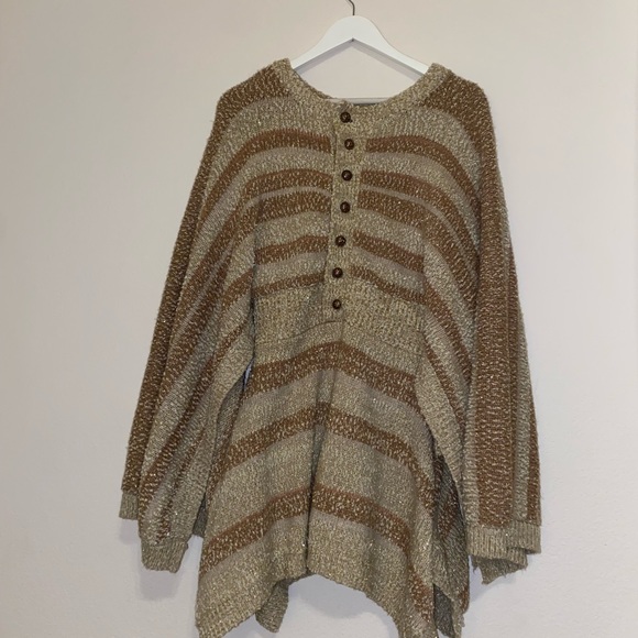 Classy Women’s Soft Wool Beige Long Sleeve Sweater Dress - Picture 9 of 10